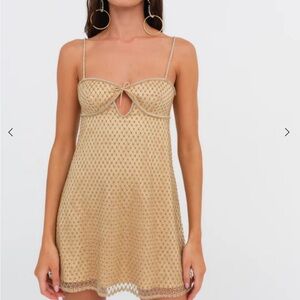 Glitter Slip Dress For Love & Lemons